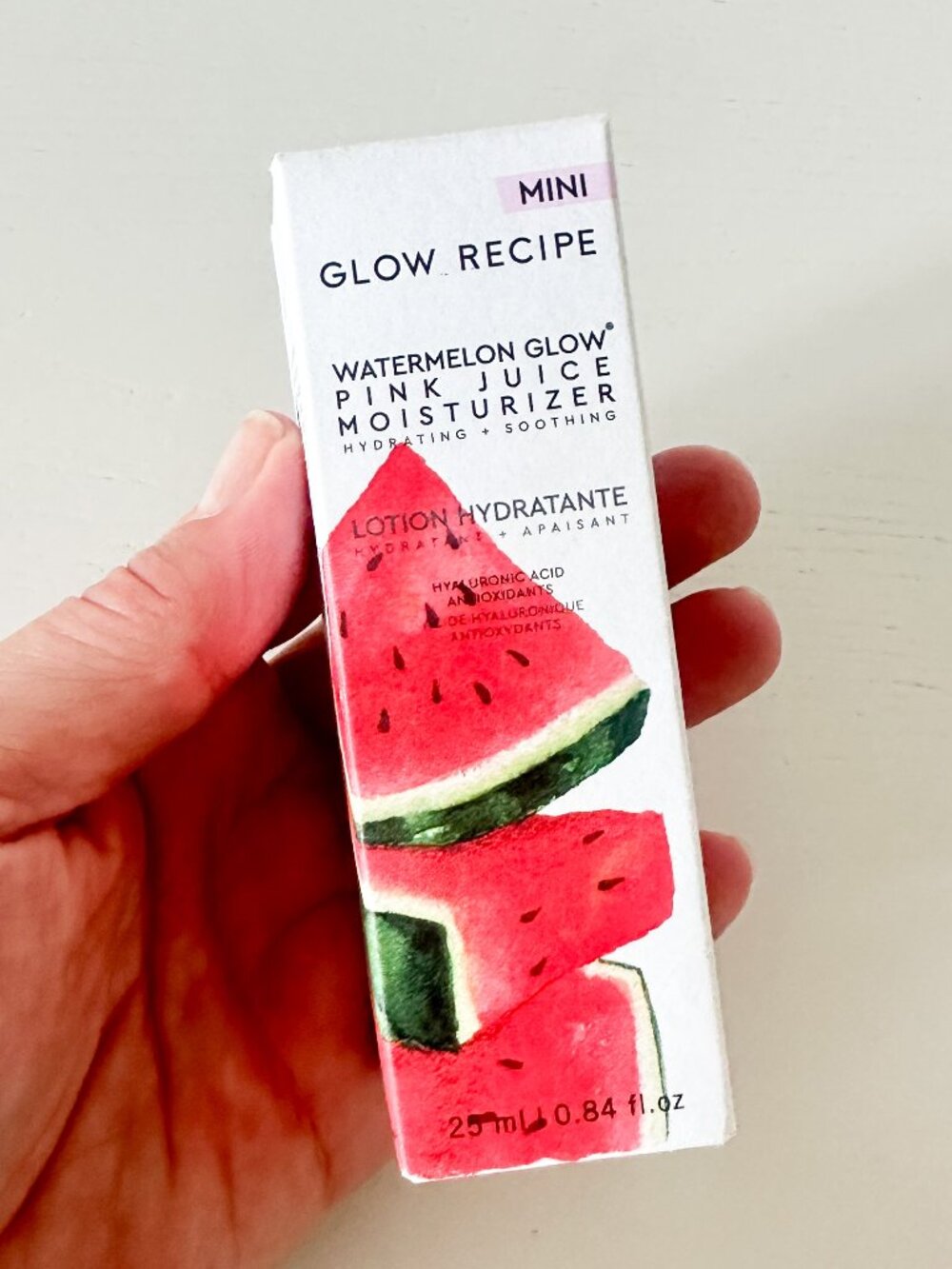 NEW IN BOX - Glow Recipe Watermelon Pink Juice Moisturizer MINI - Picture 2 of 3